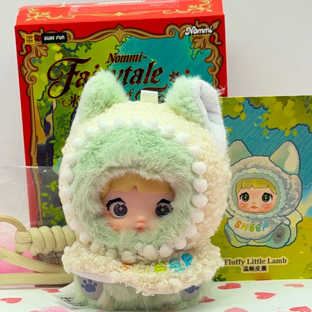 Nommi Fairytale Town Plush Doll – Fluffy Little Lamb | TOP TOY Blind Box |